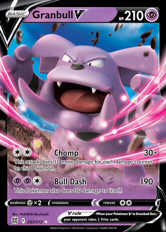 Brilliant Stars 057/172 Granbull V (Half Art)