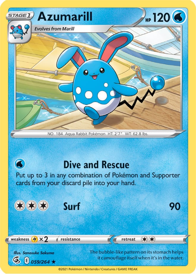 Fusion Strike 059/264 Azumarill