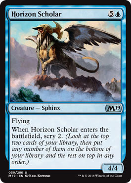 Core Set 2019 059/280 Horizon Scholar