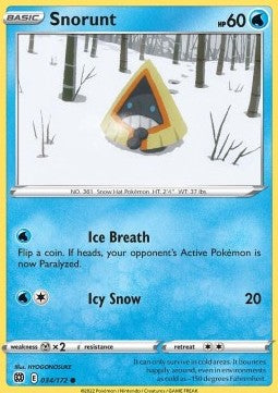 Brilliant Stars 034/172 Snorunt