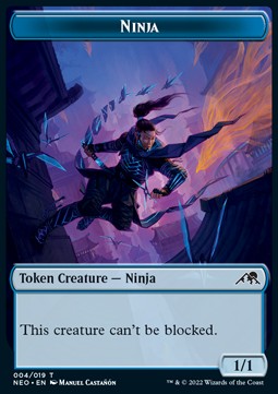 Ninja 004/019 Kamigawa Neon Dynasty Token