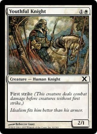 Tenth Edition 062/383 Youthful Knight
