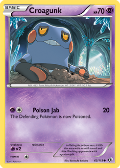 Legendary Treasures 062/113 Croagunk