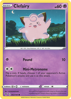 Vivid Voltage 063/185 Clefairy