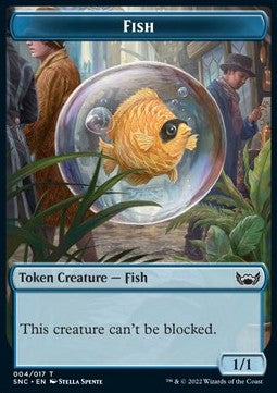 Fish 004/017 Streets of New Capenna Token