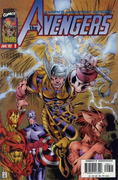 Avengers #9 Marvel Comics (1996)