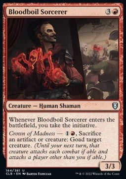 Battle for Baldur's Gate 164/361 Bloodboil Sorcerer (Foil)