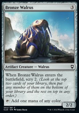Battle for Baldur's Gate 302/361 Bronze Walrus (Foil)