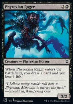 Battle for Baldur's Gate 766 Phyrexian Rager