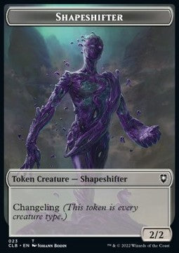 Kor Warrior 027 - Shapeshifter 023 Battle for Baldurs Gate Commander Token