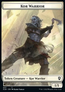 Kor Warrior 027 - Treasure 017/020 Battle for Baldurs Gate Commander Token