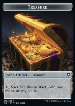 Kor Warrior 027 - Treasure 017/020 Battle for Baldurs Gate Commander Token