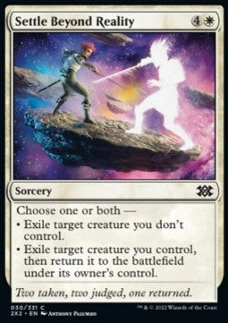 Double Masters 2022 030/331 Settle Beyond Reality (Foil)