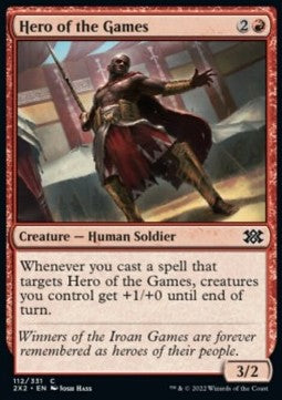Double Masters 2022 112/331 Hero of the Games (Foil)