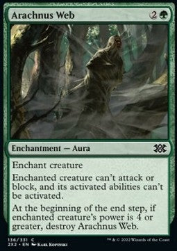 Double Masters 2022 136/331 Arachnus Web (Foil)