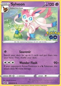 Pokémon GO 035/078 Sylveon (Holo)