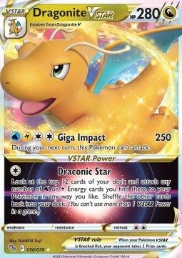 Pokémon GO 050/078 Dragonite VStar (Full Art)