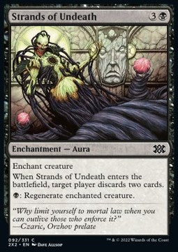 Double Masters 2022 092/331 Strands of Undeath (Foil)