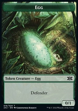 Spirit 008/024 - Egg 016/024 Double Masters 2022 Token