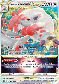 Sword & Shield Promo SWSH298 Hisuian Zoroark Vstar