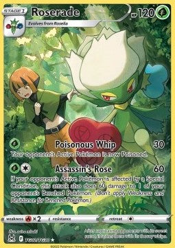 Lost Origin TG02/TG30 Roserade (Full Art)