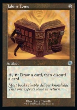 The Brothers' War Retro Artifacts 024 Jalum Tome (Foil)