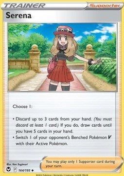 Silver Tempest 164/195 Serena (Reverse Holo)