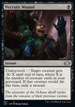Jump-start 2022 447 Necrotic Wound