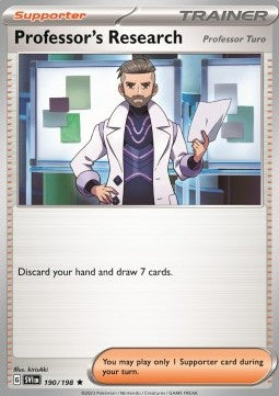 Scarlet & Violet 190/198 Professor's Research (Holo)