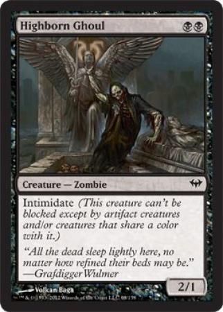 Dark Ascension 068/158 Highborn Ghoul