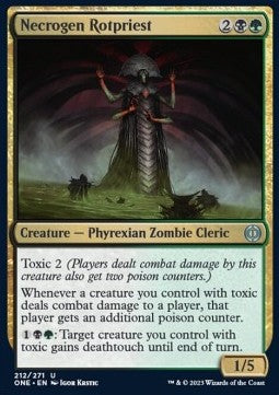 Pyrexia All Will Be One 212/271 Necrogen Rotpriest (Foil)