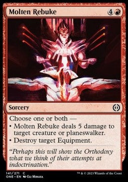 Pyrexia All Will Be One 141/271 Molten Rebuke