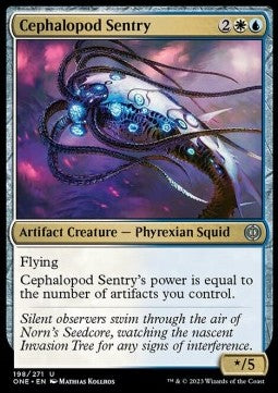 Pyrexia All Will Be One 198/271 Cephalopod Sentry