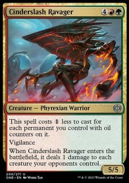 Pyrexia All Will Be One 200/271 Cinderslash Ravager (Foil)