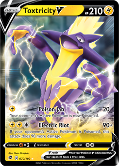 Rebel Clash 070/192 Toxtricity V (Half Art)