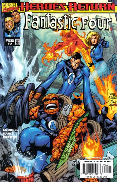 Fantastic Four #2 Marvel Comics (1998)