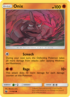 Celestial Storm 071/168 Onix