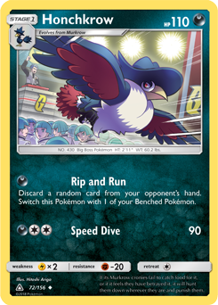 Ultra Prism 072/156 Honchkrow