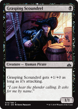 Rivals of Ixalan 074/196 Grasping Scoundrel