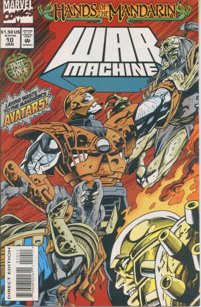 War Machine #10 Marvel Comics (1994)