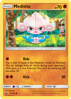 Celestial Storm 076/168 Meditite