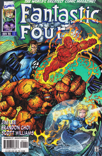 Fantastic Four #1 Marvel Comics (1996)
