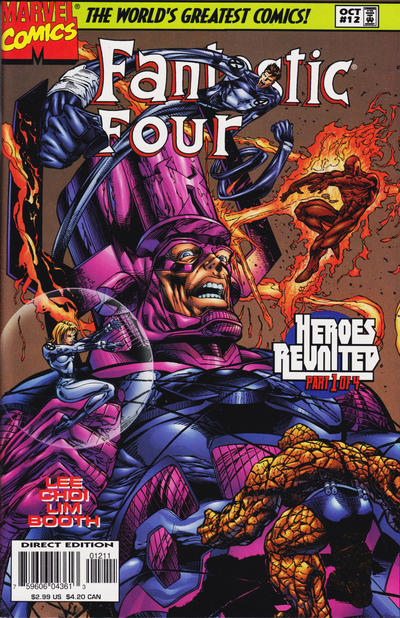 Fantastic Four #12 Marvel Comics (1996)