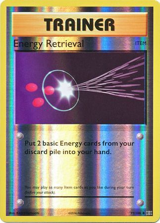 Evolutions 077/108 Energy Retrieval (Reverse Holo)