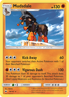 Burning Shadows 078/147 Mudsdale