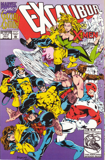 Excalibur XX Crossing Marvel Comics (1992)