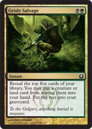 Return to Ravnica 165/274 Grisly Salvage