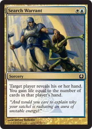 Return to Ravnica 193/274 Search Warrant