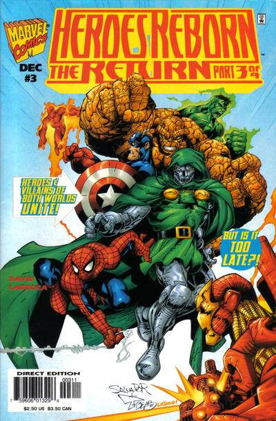 Heroes Reborn The Return #3 Marvel Comics