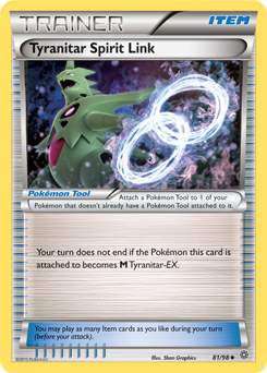 Ancient Origins 81/98 Tyranitar Spirit Link